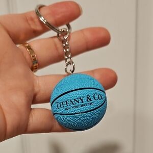 Tiffany & Co. Tiffany Blue Mini Basketball Key Fob